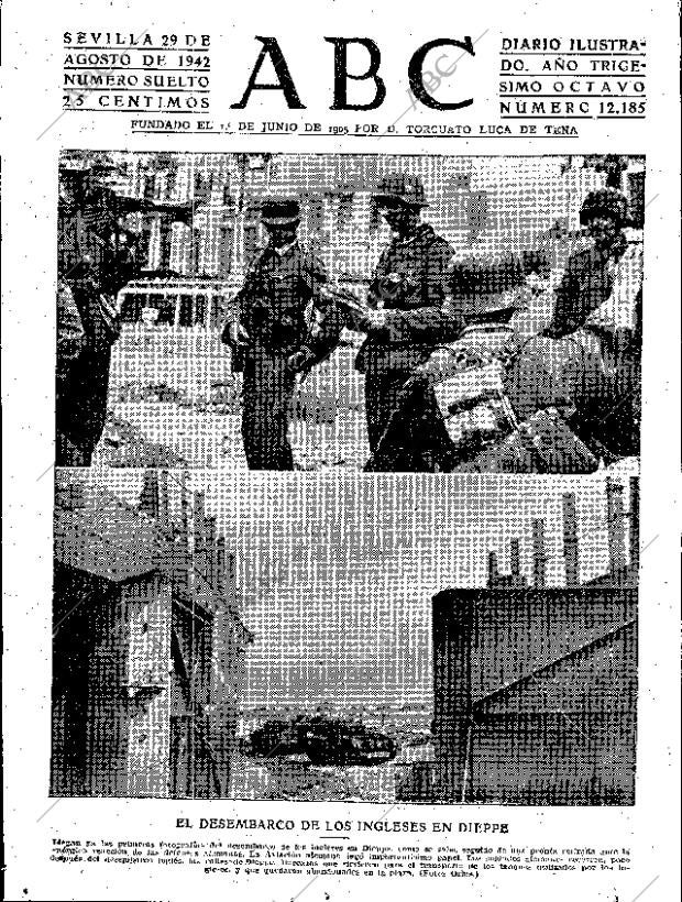 ABC SEVILLA 29-08-1942 página 1