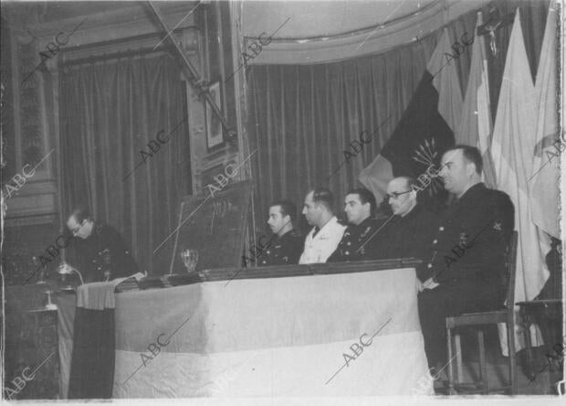 Solemne inaguración del curso oficial del curso escolar, en un cato organizado...