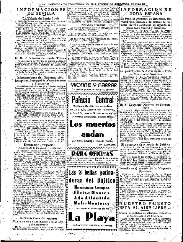 ABC SEVILLA 06-09-1942 página 15