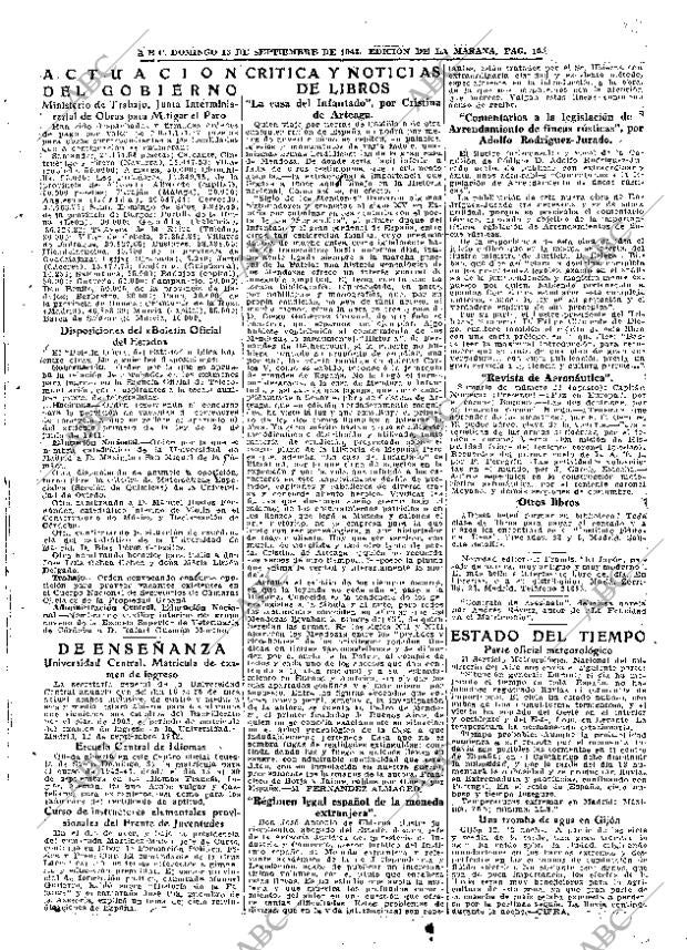 ABC MADRID 13-09-1942 página 16