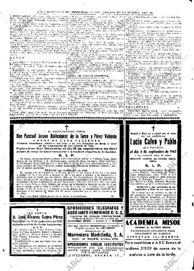 ABC MADRID 13-09-1942 página 20