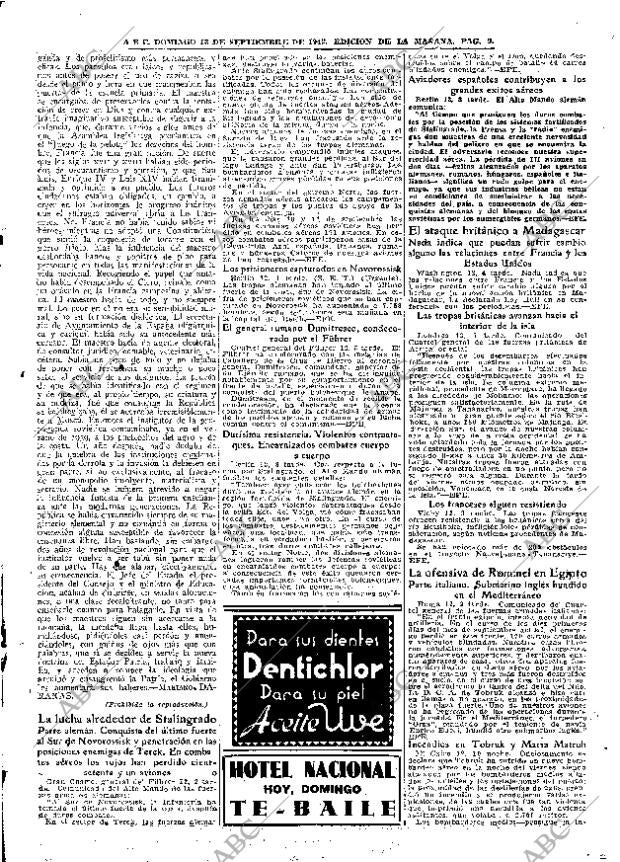 ABC MADRID 13-09-1942 página 9