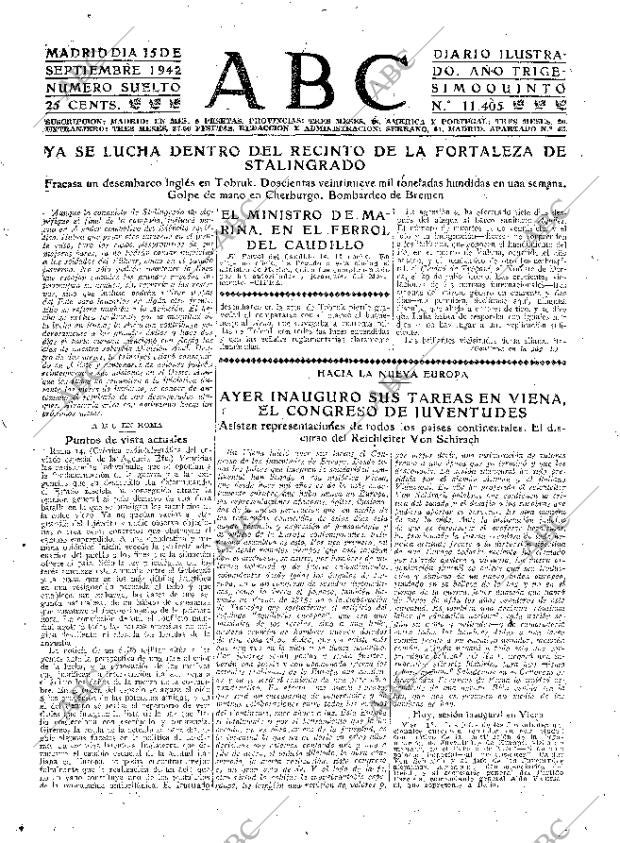 ABC MADRID 15-09-1942 página 5