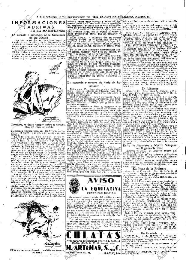 ABC SEVILLA 15-09-1942 página 11