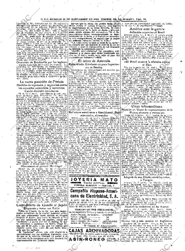ABC MADRID 20-09-1942 página 20