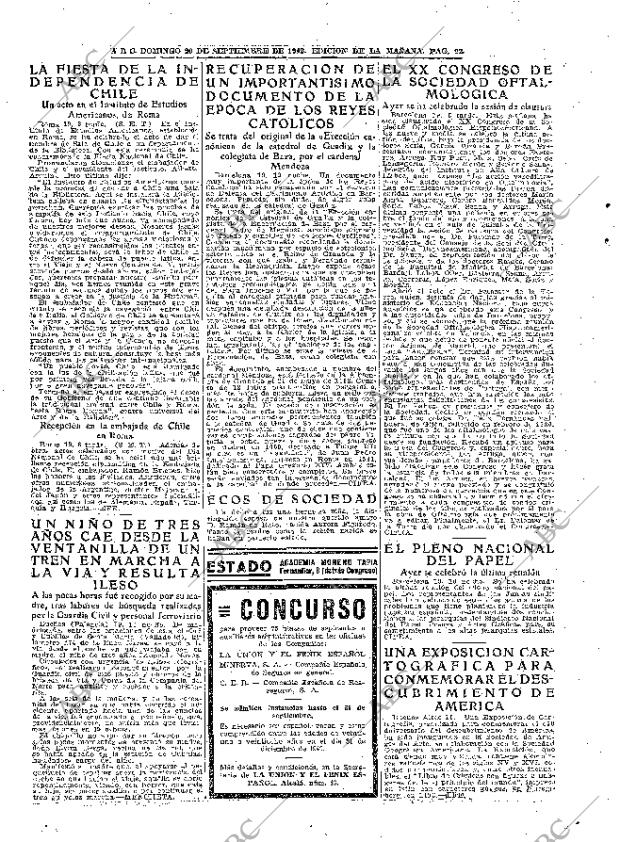 ABC MADRID 20-09-1942 página 22