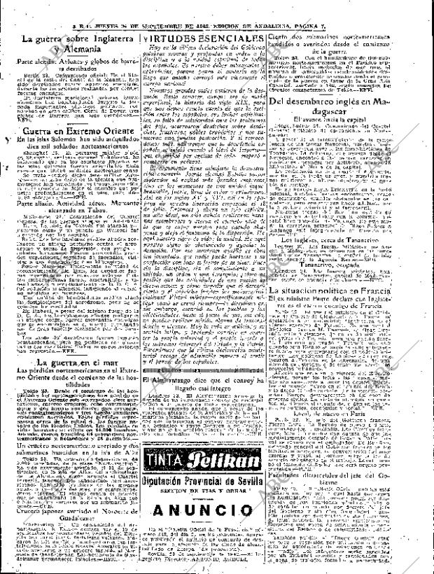 ABC SEVILLA 24-09-1942 página 7