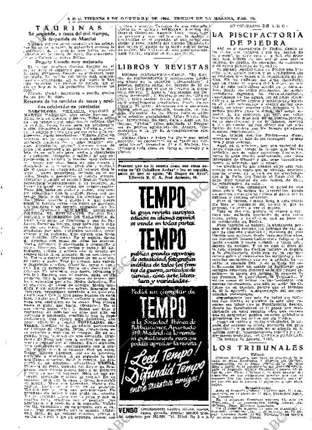 ABC MADRID 02-10-1942 página 15