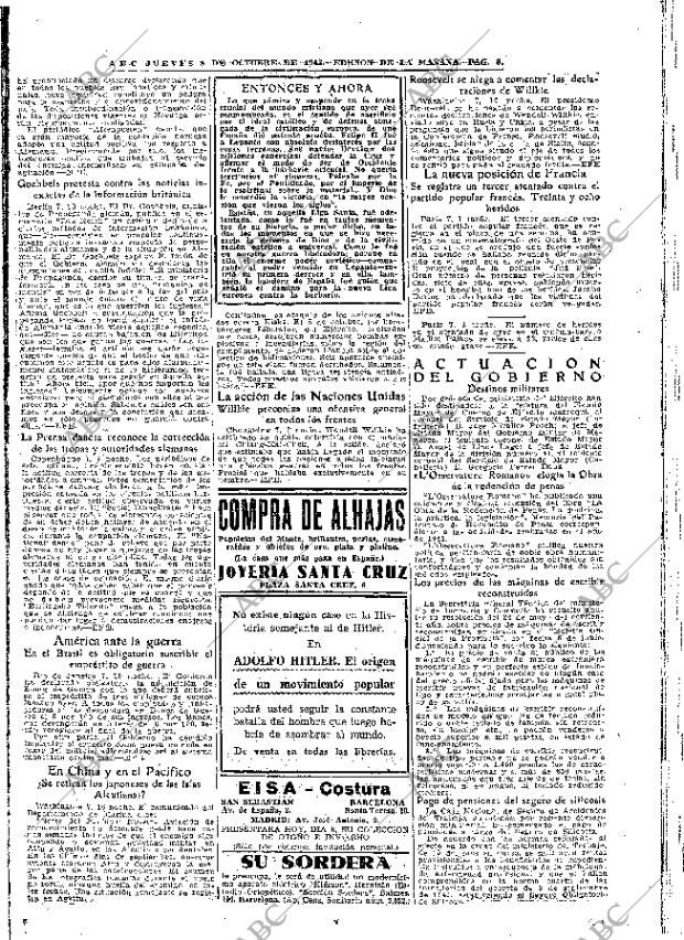 ABC MADRID 08-10-1942 página 8
