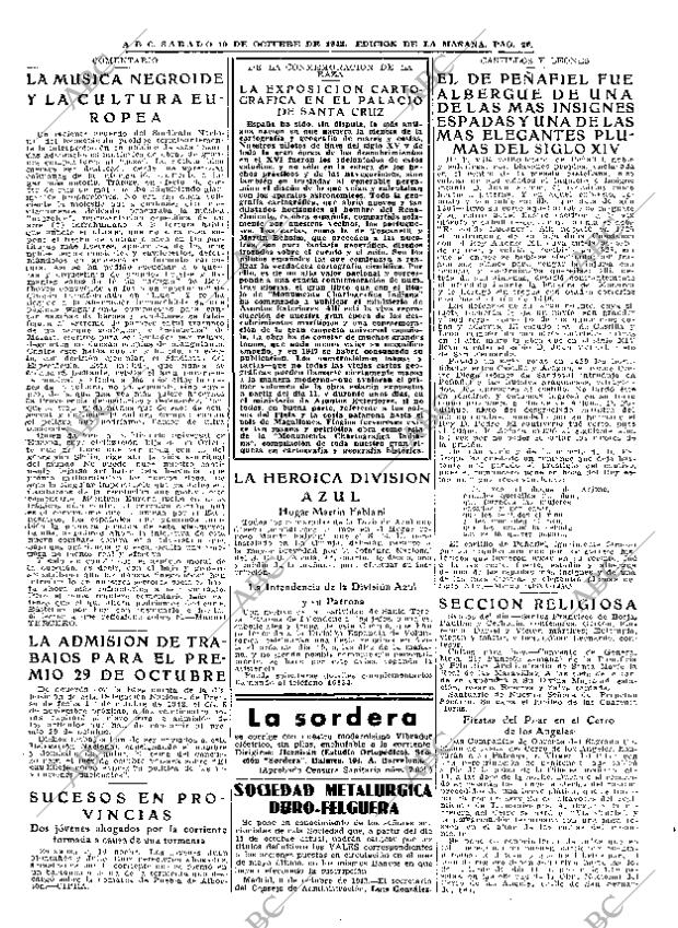 ABC MADRID 10-10-1942 página 26