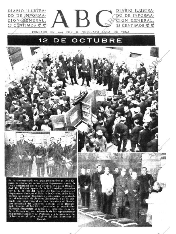 ABC MADRID 13-10-1942 página 1