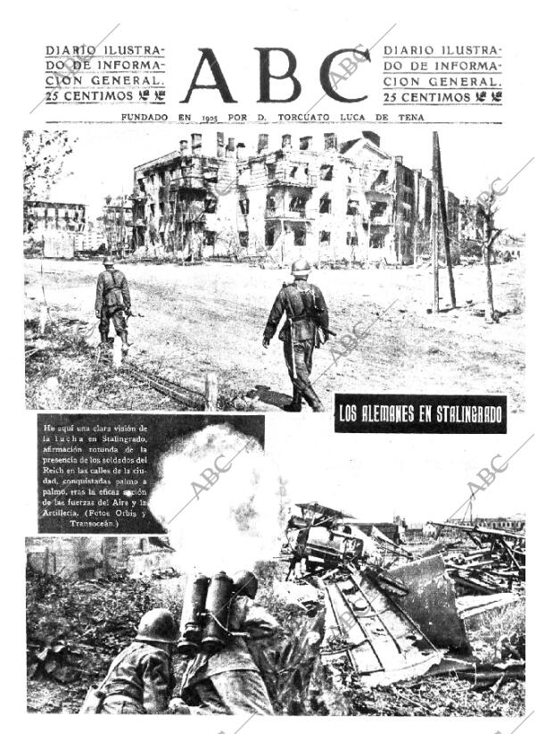 ABC MADRID 15-10-1942 página 1