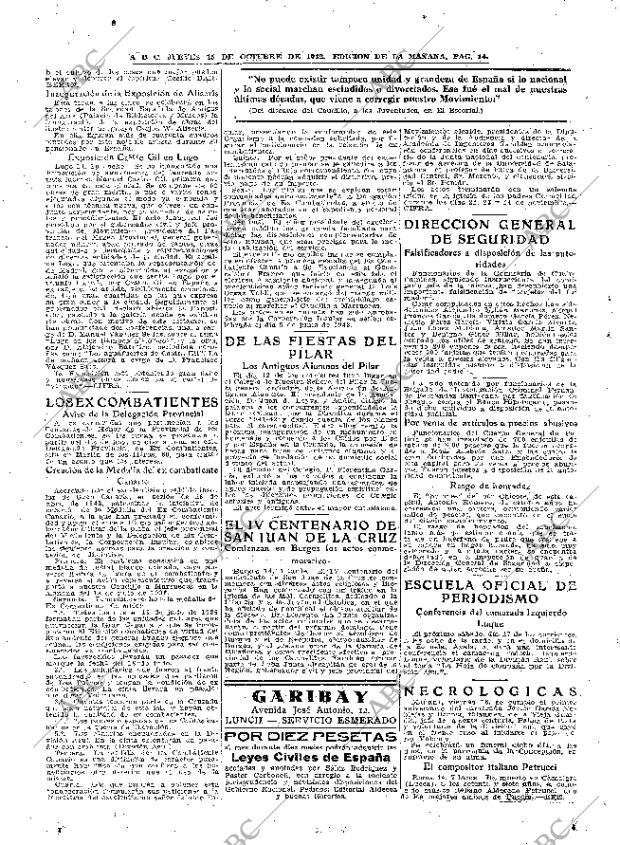 ABC MADRID 15-10-1942 página 14