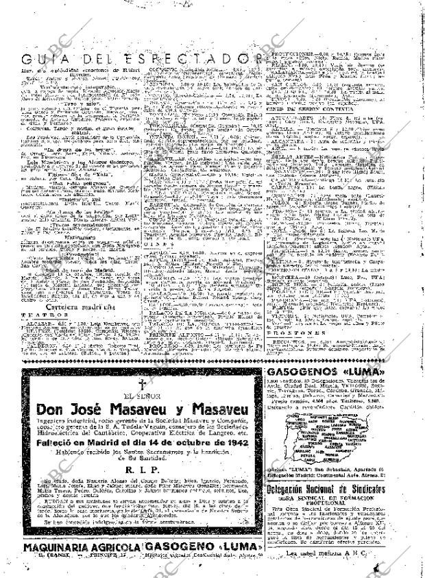 ABC MADRID 15-10-1942 página 2