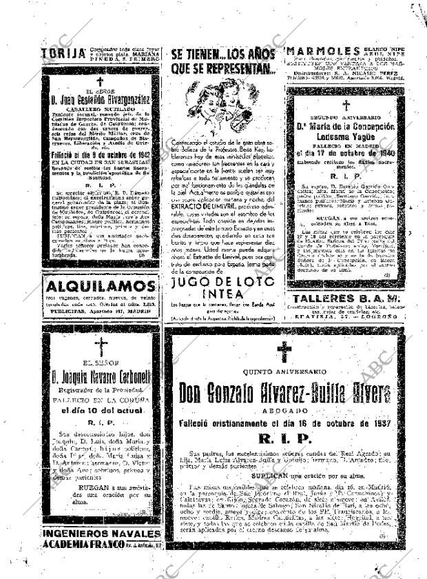 ABC MADRID 15-10-1942 página 20