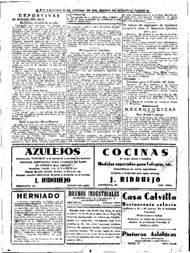 ABC SEVILLA 17-10-1942 página 11