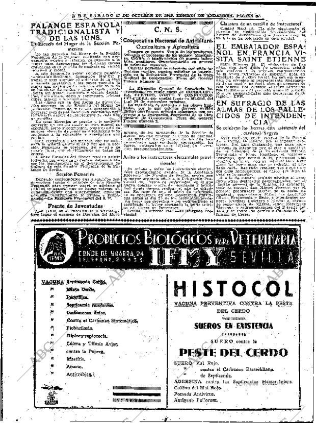 ABC SEVILLA 17-10-1942 página 8