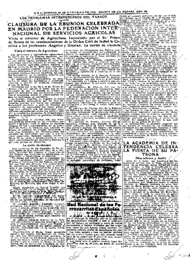 ABC MADRID 18-10-1942 página 22