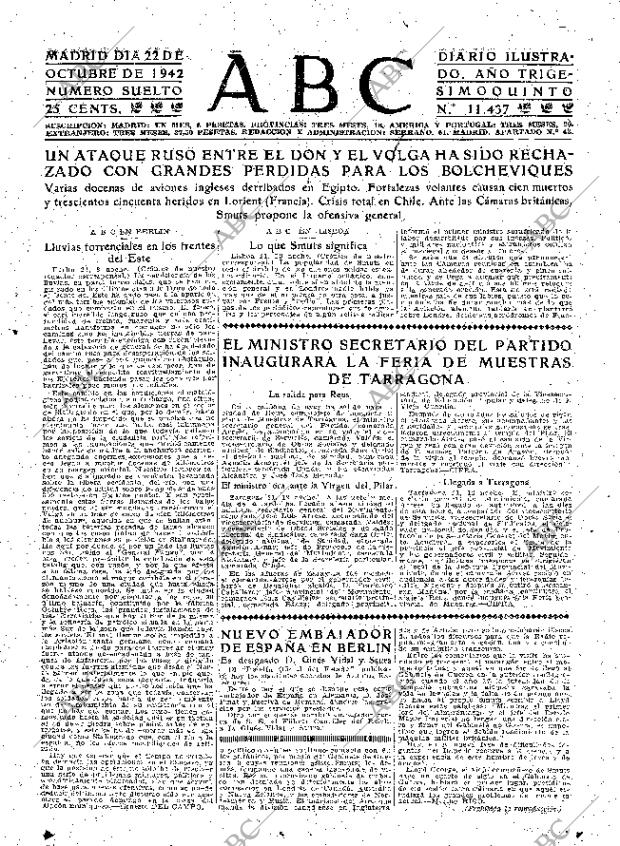 ABC MADRID 22-10-1942 página 7