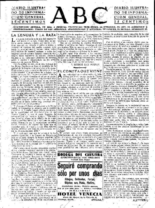 ABC SEVILLA 22-10-1942 página 3