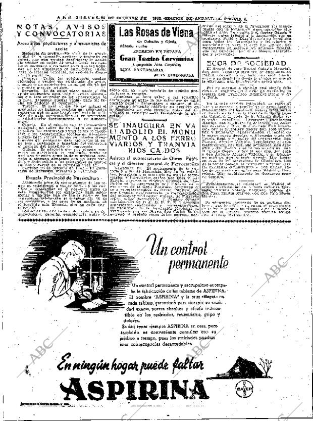 ABC SEVILLA 22-10-1942 página 4