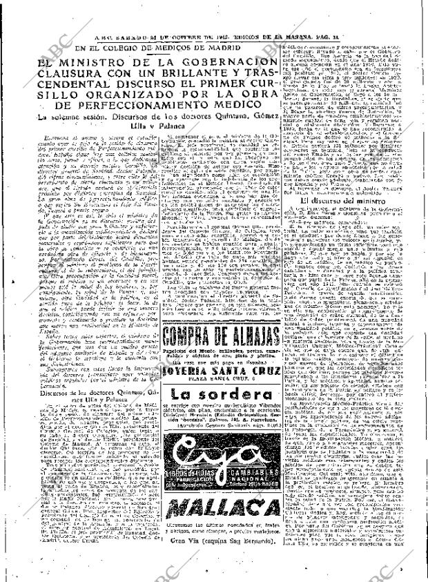 ABC MADRID 24-10-1942 página 11