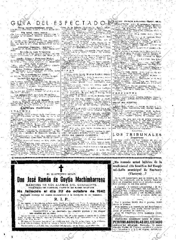 ABC MADRID 24-10-1942 página 2