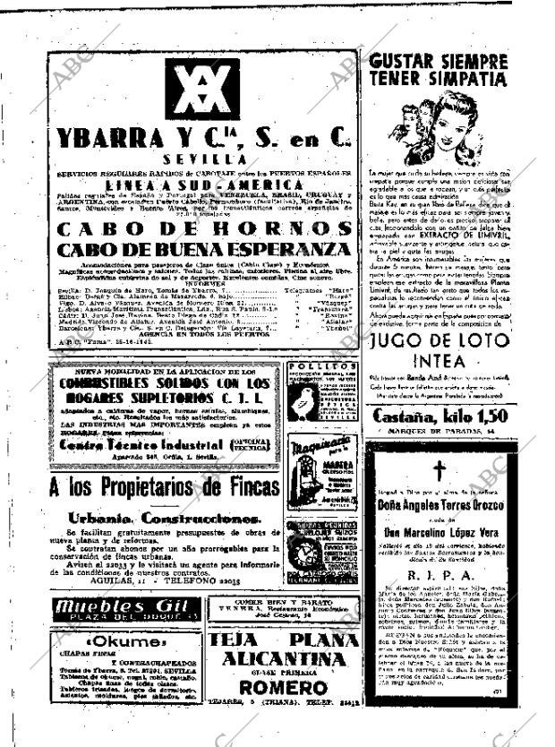 ABC SEVILLA 25-10-1942 página 18