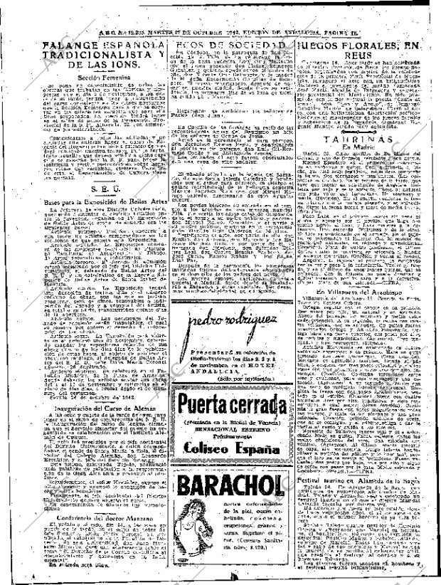 ABC SEVILLA 27-10-1942 página 16