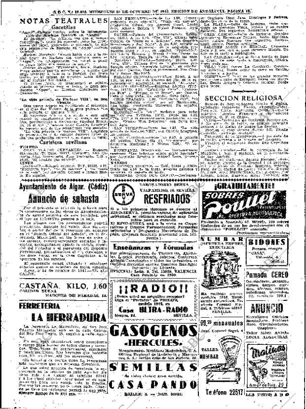 ABC SEVILLA 28-10-1942 página 13