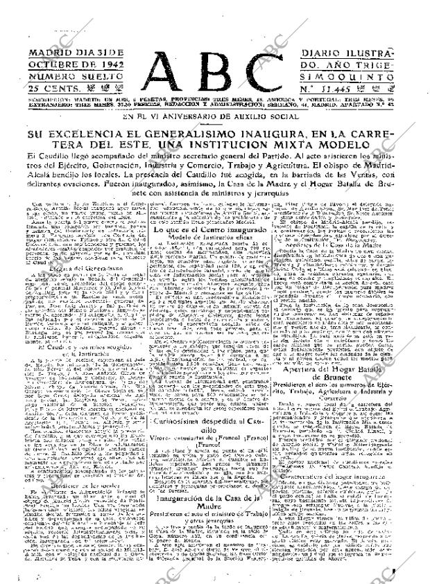 ABC MADRID 31-10-1942 página 5