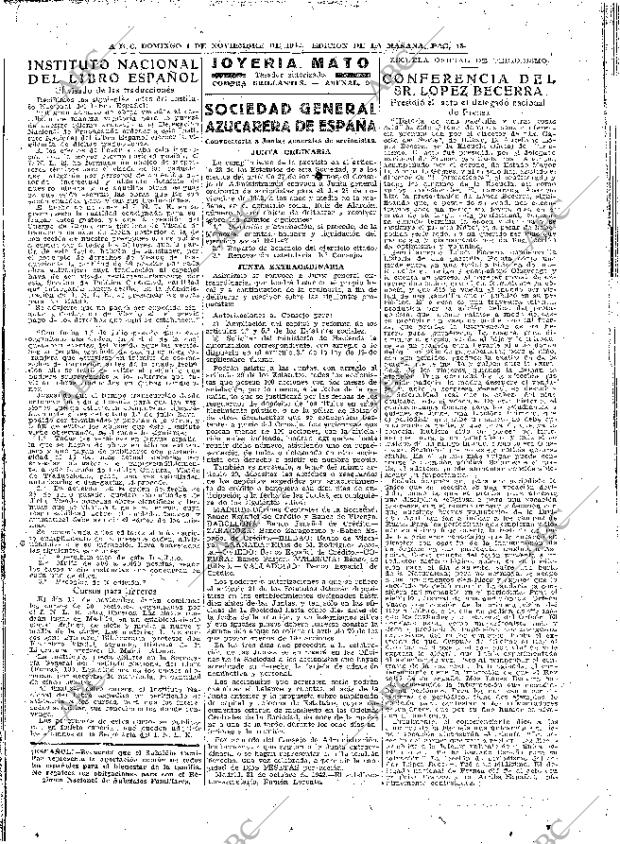 ABC MADRID 01-11-1942 página 18