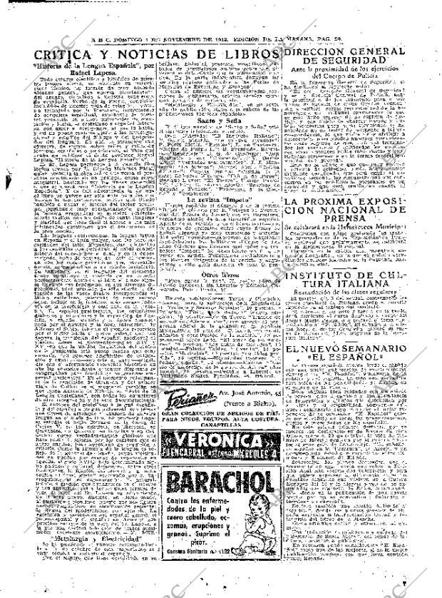 ABC MADRID 01-11-1942 página 20