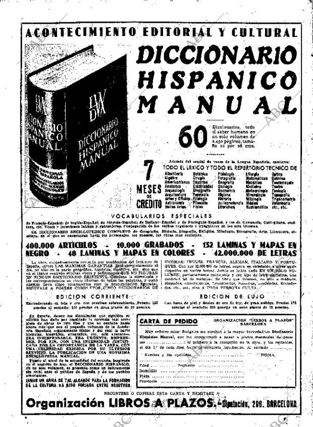 ABC MADRID 01-11-1942 página 28