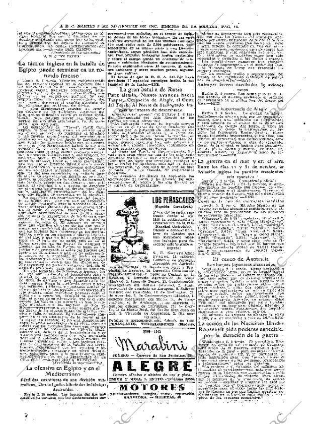 ABC MADRID 03-11-1942 página 16