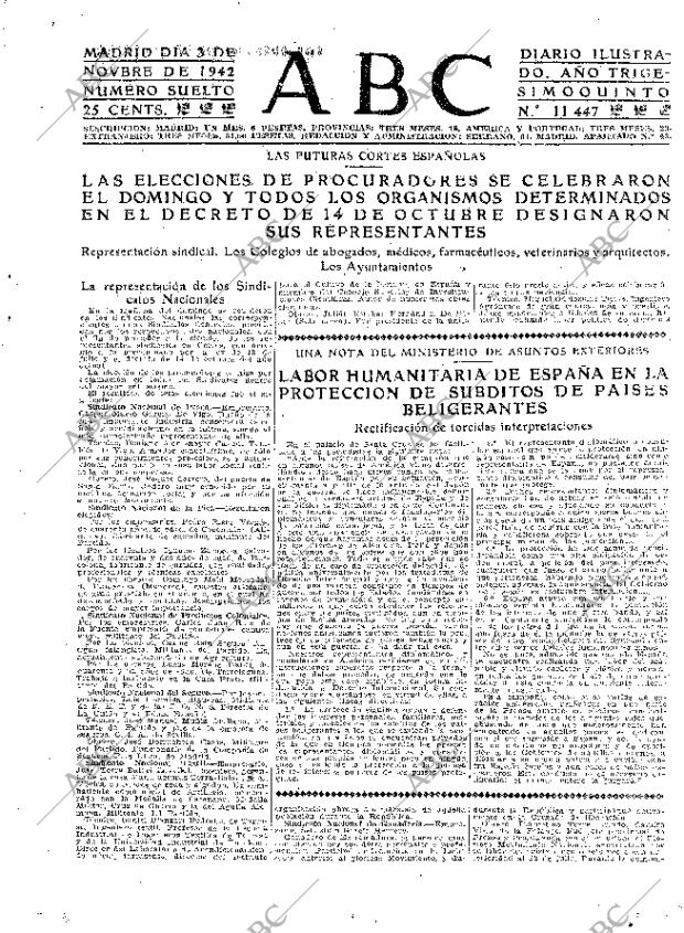 ABC MADRID 03-11-1942 página 3