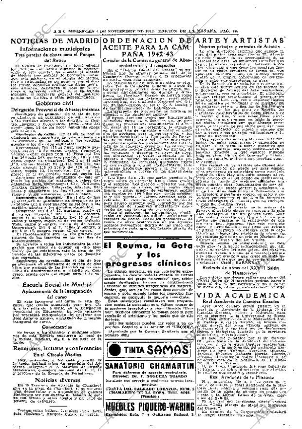 ABC MADRID 04-11-1942 página 13