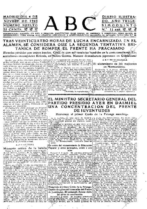 ABC MADRID 04-11-1942 página 5