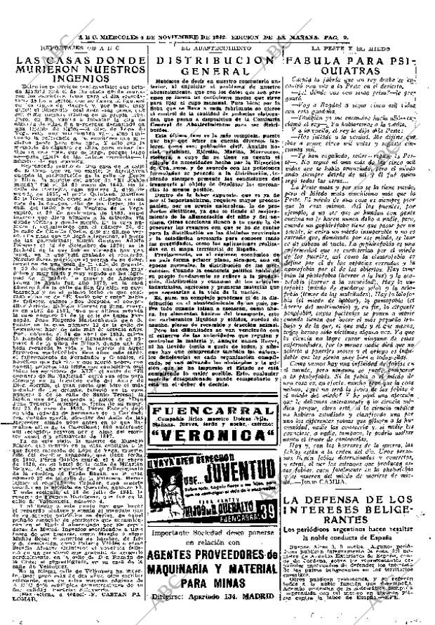 ABC MADRID 04-11-1942 página 9