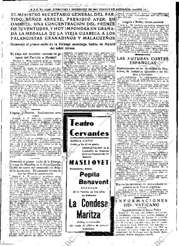 ABC SEVILLA 04-11-1942 página 11