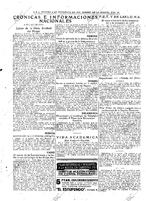 ABC MADRID 06-11-1942 página 14