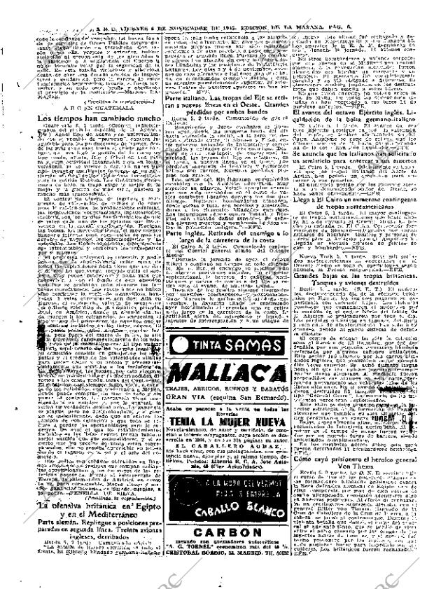 ABC MADRID 06-11-1942 página 6