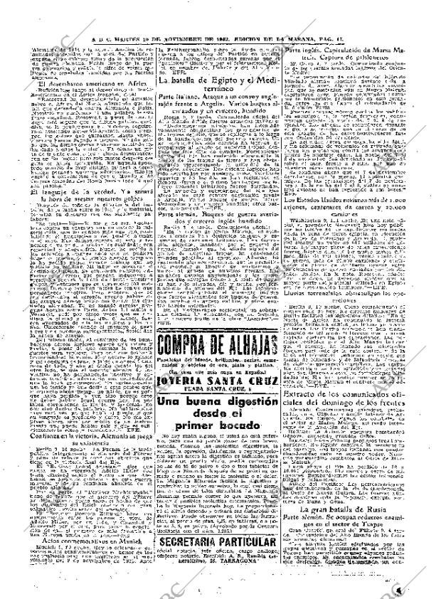 ABC MADRID 10-11-1942 página 11