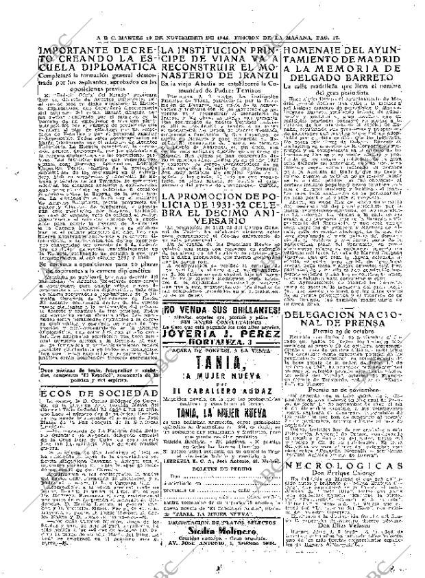 ABC MADRID 10-11-1942 página 17