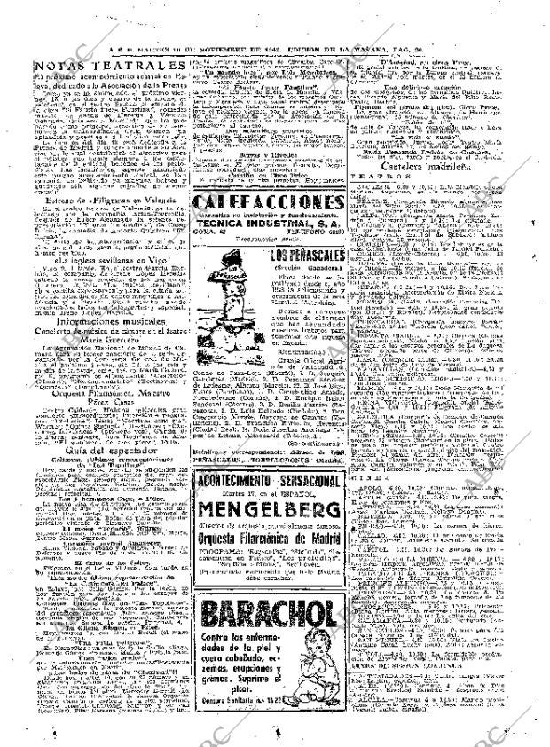ABC MADRID 10-11-1942 página 20