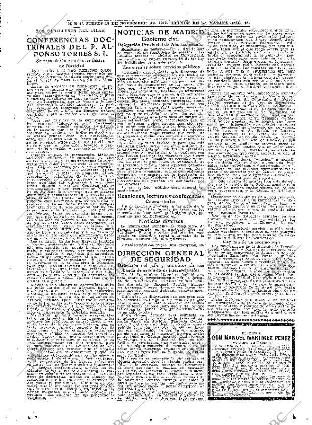 ABC MADRID 19-11-1942 página 13