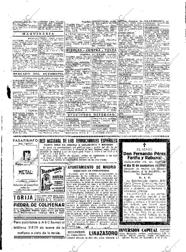 ABC MADRID 19-11-1942 página 15