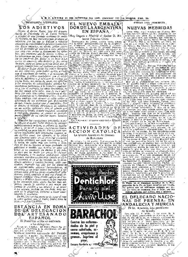 ABC MADRID 19-11-1942 página 21