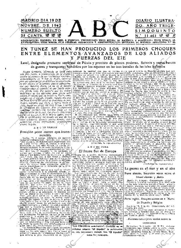 ABC MADRID 19-11-1942 página 3