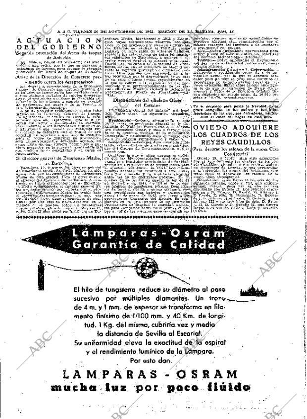 ABC MADRID 20-11-1942 página 18